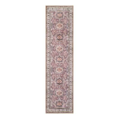 Mudgette Chenille Floral Indoor Rug