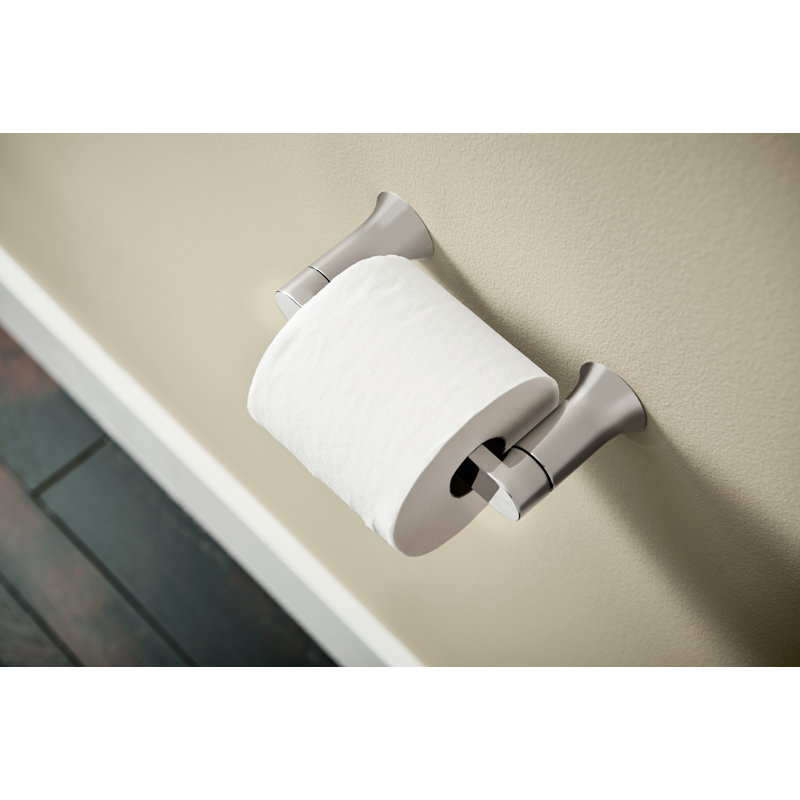 Moen Genta LX Wall Mount Toilet Paper Holder, Chrome