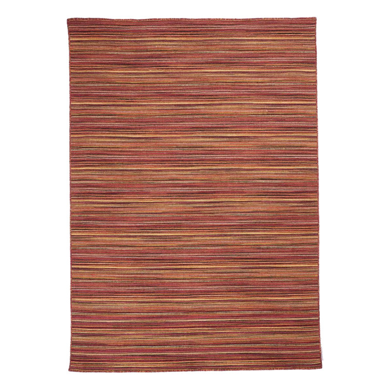 Gren Striped Hand Woven Area Rug, Rectangle 80 x 140cm