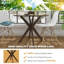 Harbaugh Round Solid Wood Base Dining Table