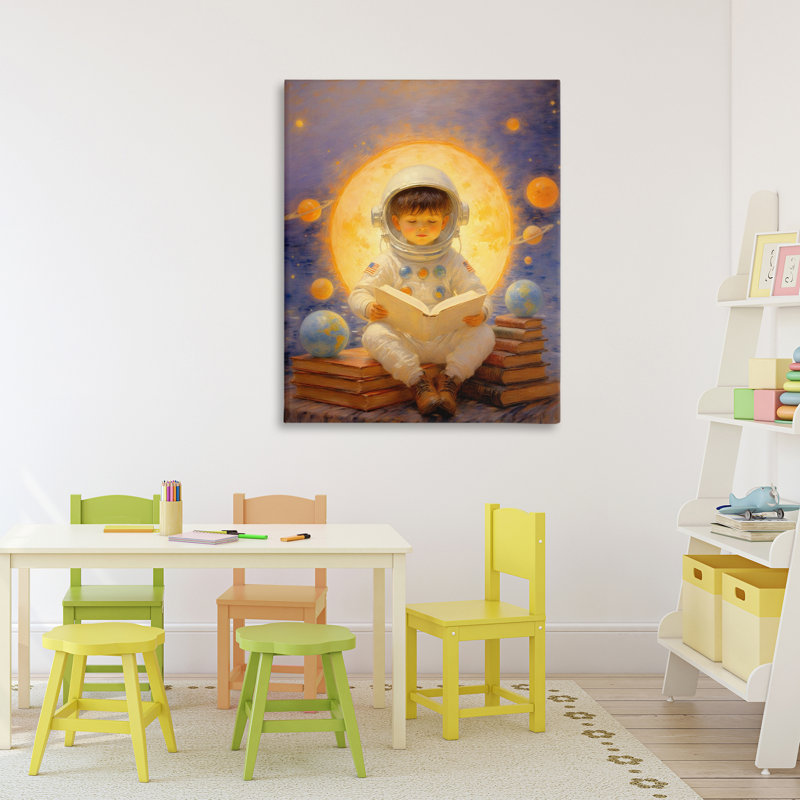 «Astronaut Child Childing Canvas», conception par Angie Hawke