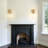 Brass Armed Wall Sconce Dimmable-1943233807