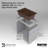 Karran Drop-in Quartz Composite 33'' X 22'' 1-Hole 60/40 Double Bowl Kitchen Sink-35699319