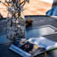 Sofia 8 Seat Oval Firepit Dining Set