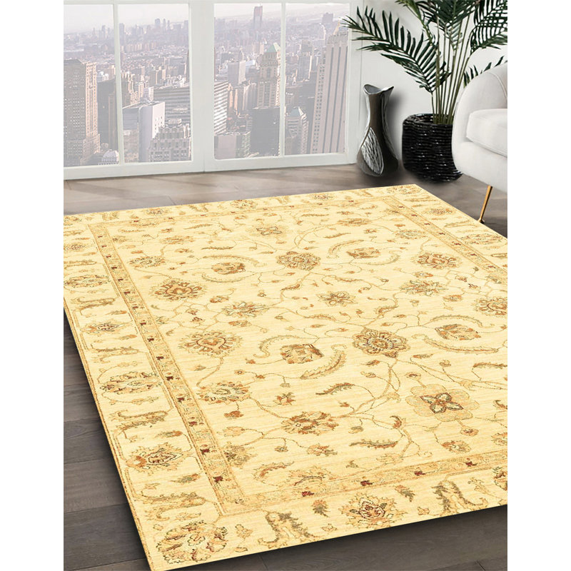 Peregrin Abstract Indoor Rug, Round 4'