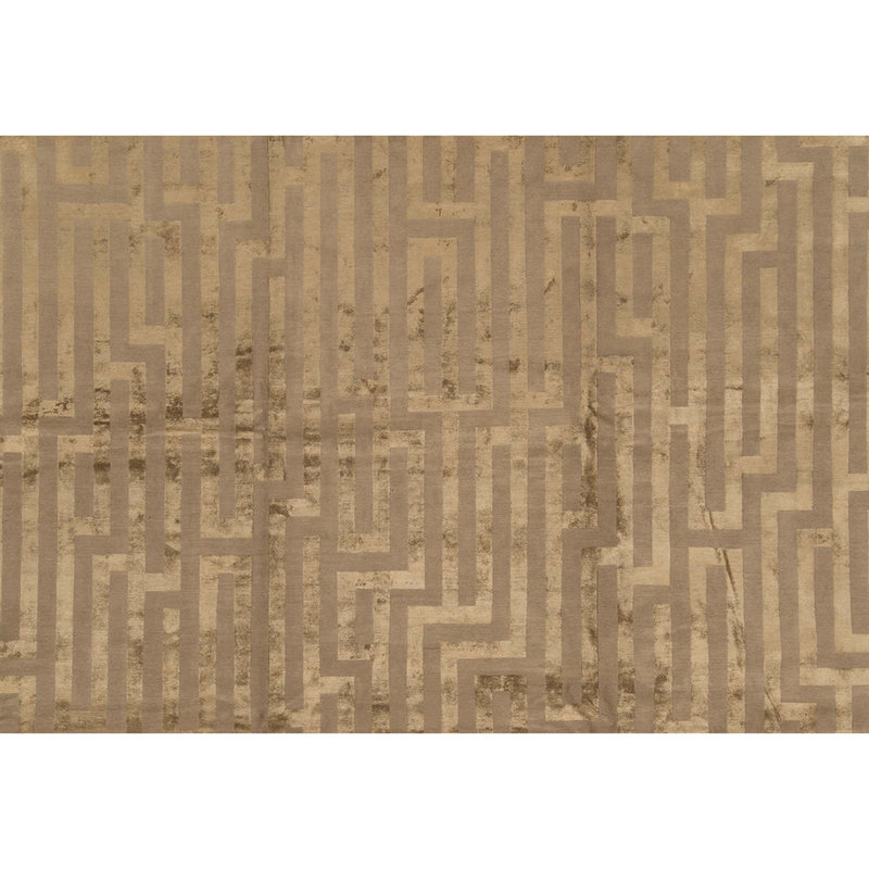 Tapis platine de haute qualité noué à la main
