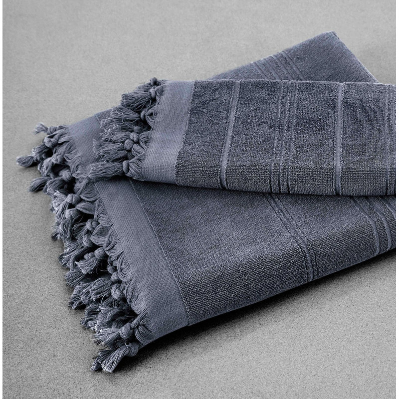 Serviette essuie-main, Anthracite