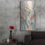 Art mural luxueux «Eden Breeze 2» par Silvia Vassileva, 24 po x 48 po