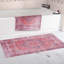 Vintage Look Cotton and Chenille Flatweave Area Rug-424763707