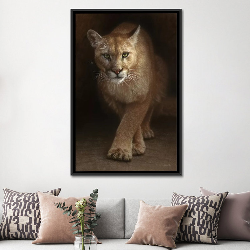 Émergence, vertical, H 26 po x l 18 po x P 1,5 po, Toile avec cadre noir, Pas de tapis