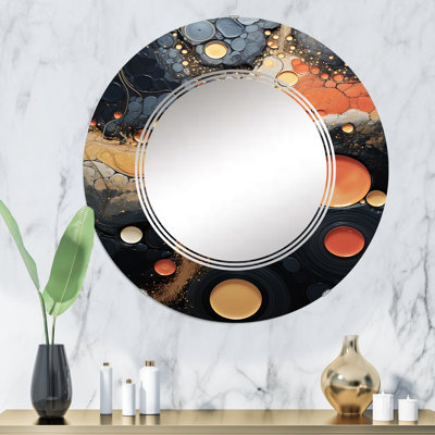 Zharyah Circle Wall Mirror