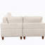 Modular Sectional Sofa with Ottoman L Shaped Corner Sectional for Living Room