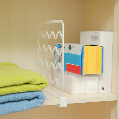 Rack Partition Board Plastic Baffle Suitable For Wardrobe Cabinet Bookcase Storage Cabinet Partition Classification Partition Storage Rack