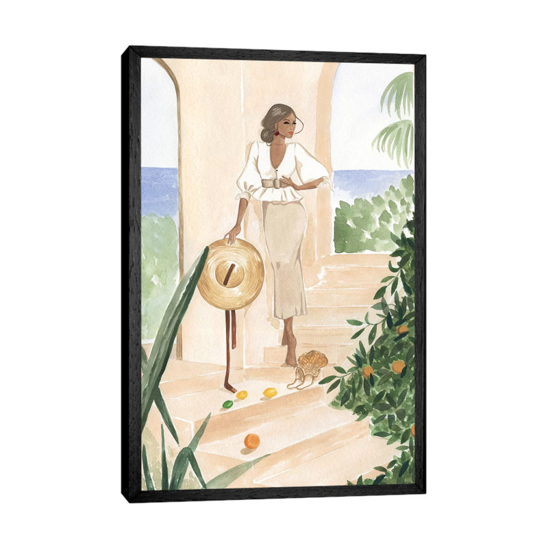 Emma II by Sabina Fenn - Floater Frame Gallery-Wrapped Canvas Giclée on Canvas, 66.04 cm H x 45.72 cm W, Black