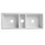 Cape 47.25'' L Triple Basin Kitchen Sink-1417198455
