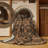 Machine Washable Art Deco Brown Area Rug-390847563