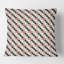 Coussin décoratif à motif abstrait Mid-Century-707124820