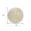 Tapis intérieur lavable 8 po