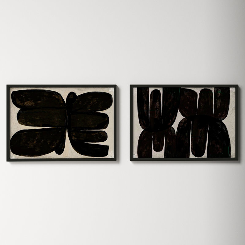 Dragonfly by StudioM, Black, 21" H x 30" W x 1.25" D