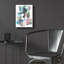  «Cucumber Slumber 1» par Coco Good, art mural en verre, 12 po x 16 po