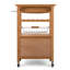 Solid Wood Kitchen Cart