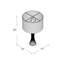 Lampe de table 25 po Carpentier