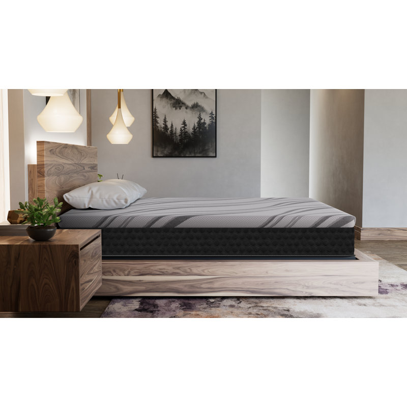 Matelas en mousse viscoélastique hybride de 11 po Quinn, Lit simple