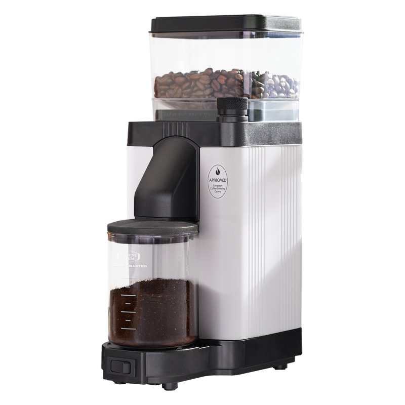 Moccamaster Electric Burr Coffee Grinder, Matt White