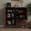 Buffet entièrement en bois massif