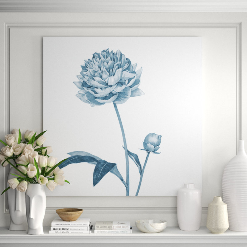 Plants & Flowers Print by Barclay Butera, 24" H x 24" W, Image Brush Gel