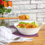 White Moon Glass Serving Bowls - 27cm-124281005