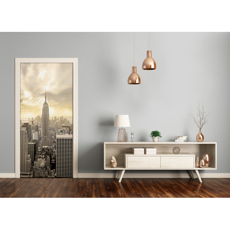 Manhattan New York, USA Door Decal
