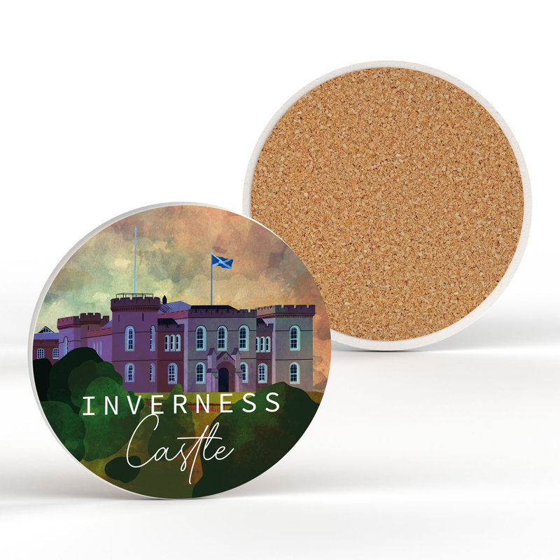 Ceramic Round 1 Piece Coaster