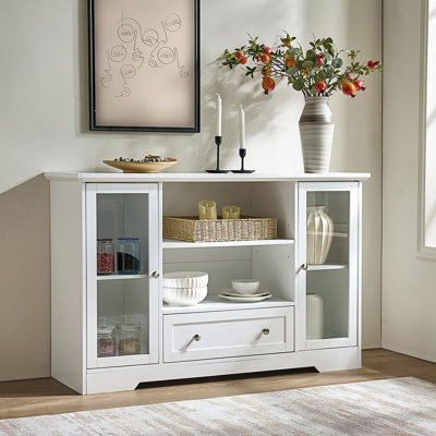Buffet, grande armoire de rangement avec tiroir