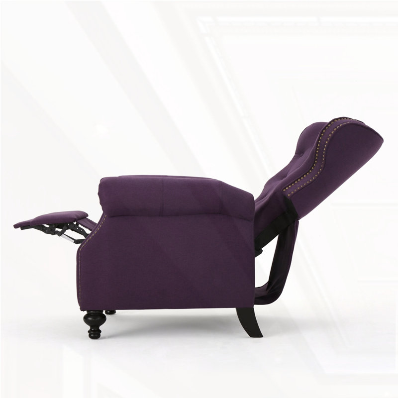 Fauteuil inclinable Accent, Tissu mauve