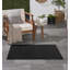 Tapis intérieur / extérieur noir Mullican Sandy-603488448