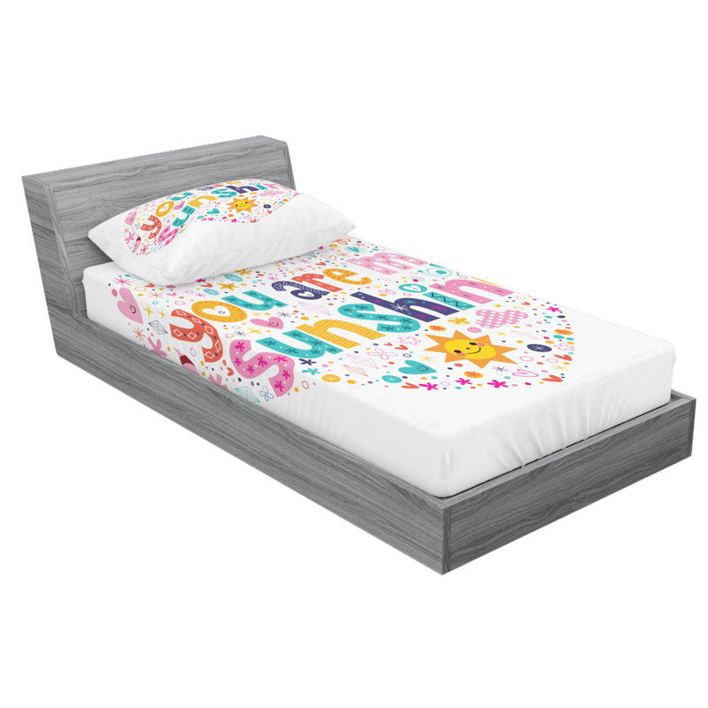 Microfiber Sheet Set, Twin XL Sheet Set with Fitted Sheet