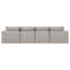 Canapé modulaire en velours côtelé 6 pièces-150594472