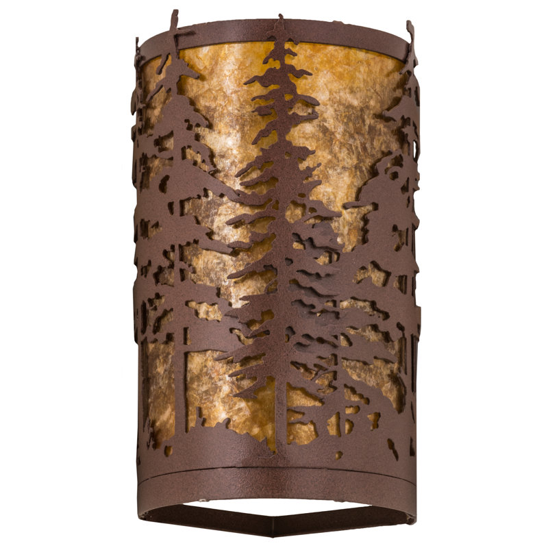 Rustic Lodge 2 - Light Flush Mounted Sconce