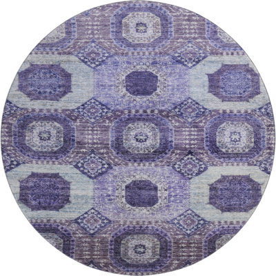 Premium Machine Washable Alaina AMF1926 Panels Rug