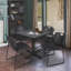 Nicklas square break room table, 4 Zeng stacking chairs-32668293-32668289