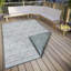 Pangli Machine Woven Green/White Indoor/Outdoor Rug-88199843
