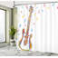 Music Shower Curtain Set + Hooks-44384917
