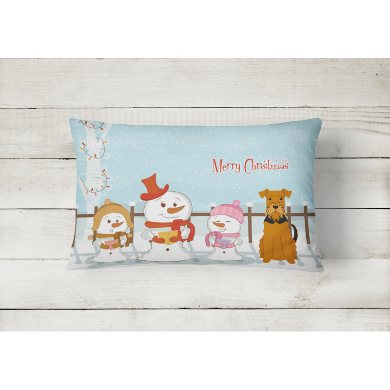 Coussin lombaire intérieur / extérieur Merry Christmas