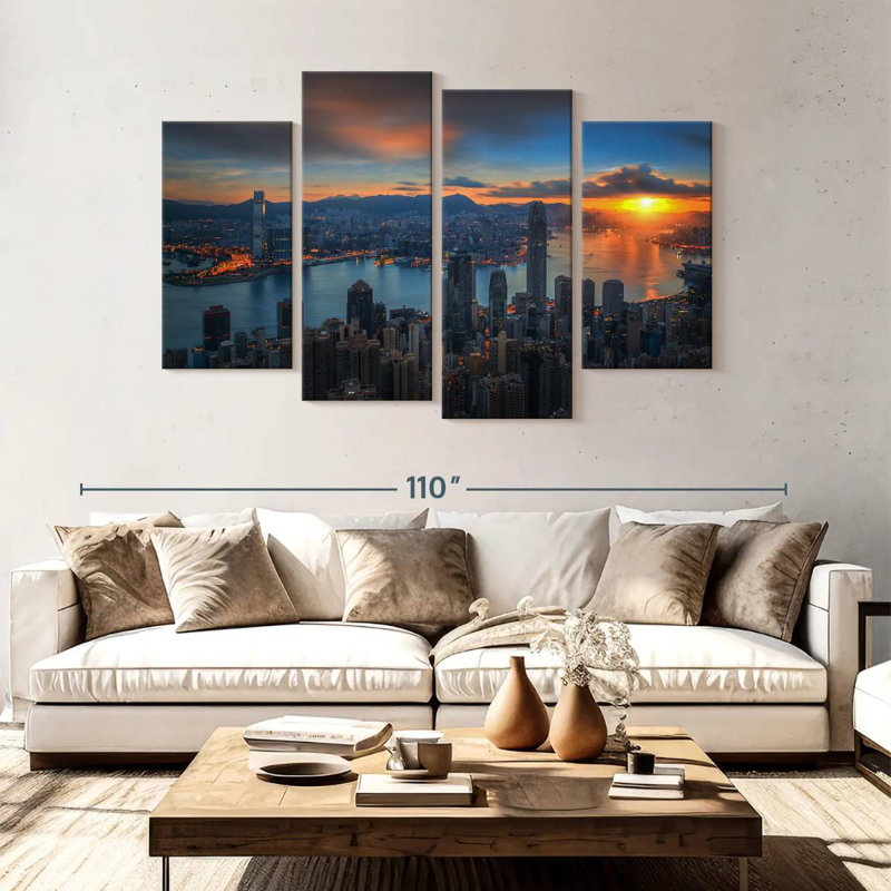 Marchelle Sun Rising Over Hong Kong