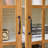 71.2'' Freestanding Pantry Cabinet With Glass Door, Farmhouse Display Cabinets With Adjustable Shelevs, Curio Cabinet With Lattice Window For Hallways, Livingroom Kitchen & Office-119328621