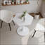Table basse hexagonale moderne à plateau en marbre blanc avec base en métal, facile à assembler pour le salon