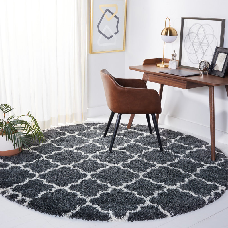 Sunnhild Performance Geometric Rug, Round 7'
