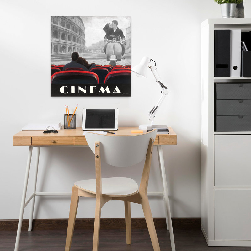 Cinéma Roma, art architectural rétro, H 18 po x l 18 po