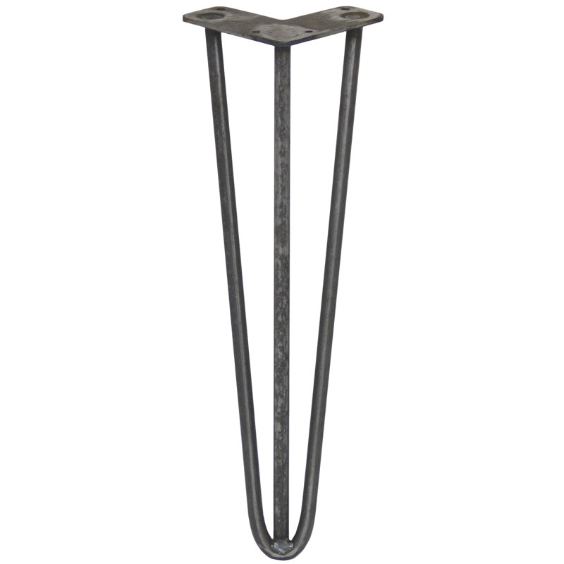 Thrailkill Table Leg, Silver, 40.64cm H x 11cm W x 8cm D